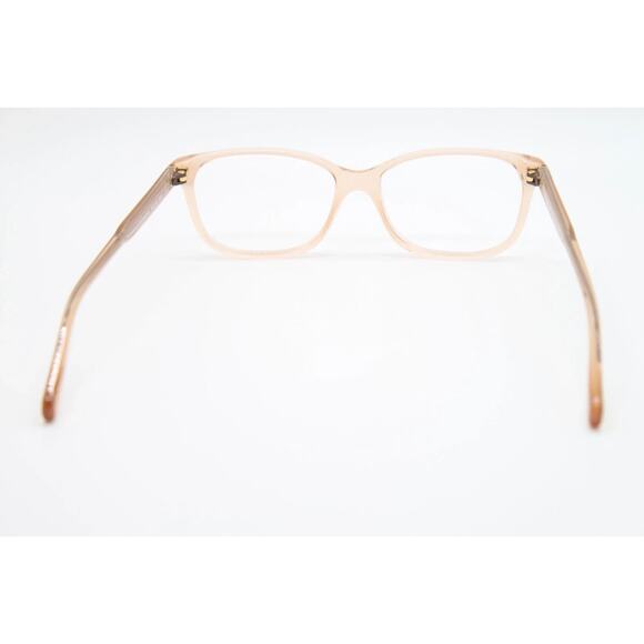 COACH HC6143 5561 CAT EYE TRANSPARENT CHAMPAGNE EYEGLASSES FRAMES 52-15-140 - Picture 2 of 3